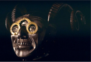 Illustration for article titled The Weirdest and Fiercest Helmets from the Age of Armored Combat